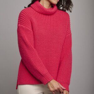 Rino &‎ Pelle Kena Pink Turtleneck Medium